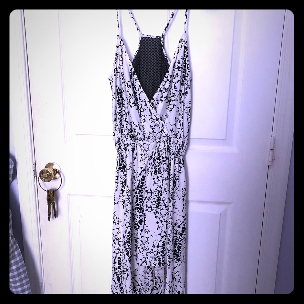 Parker hi-lo dress